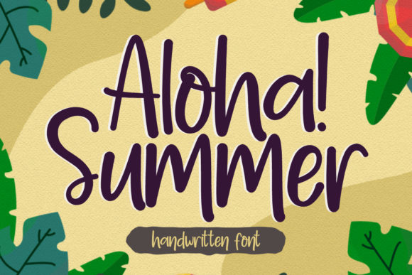 Aloha Summer Typeface Review: A Marketer’s Guide to Relaxed Script Design