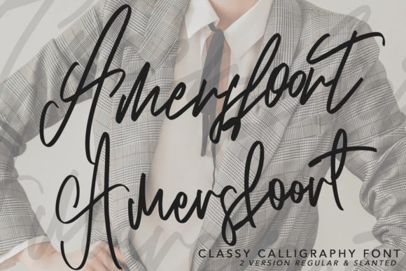 Amersfoort: The Handwritten Typeface for a Polished Brand Identity