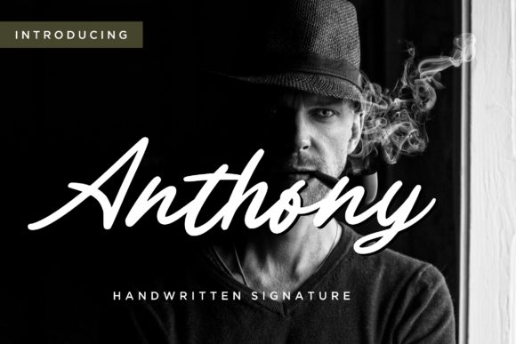 Anthony: A Magical Handwritten Typeface for Authentic Brand Identity