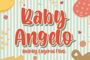 Baby Angelo: A Script Typeface for Editorial Design and Brand Identity