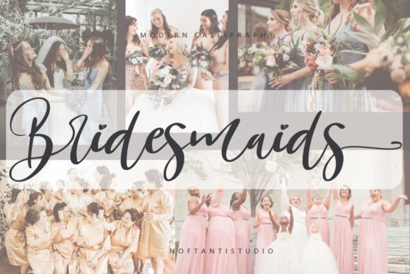 Bridesmaids: A Modern Handwritten Typeface for Polished Digital Brands