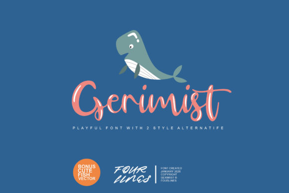 Gerimist: A Handwritten Font for Authentic Digital Branding