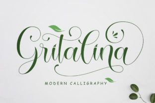 Gritalina Typeface Review: Elegant Script for Digital Branding
