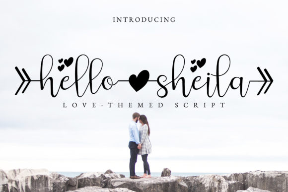 Hello Sheila: A Romantic Script Font for Brand Identity Projects