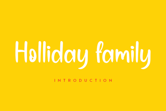 Holliday Family: The Handwritten Typeface for Elegant Web Design