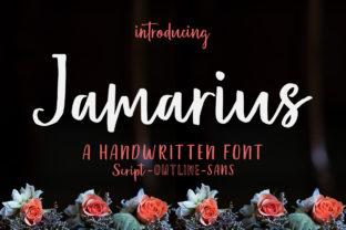 Jamarius: The Modern Script Typeface for Scroll-Stopping Social Content