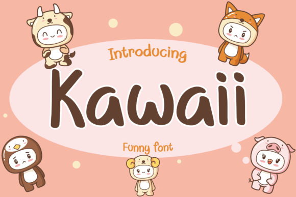 Kawaii: The Friendly Handwritten Typeface for Small Business Branding