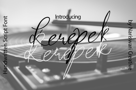 Kerepek: The Handwritten Typeface That Elevates Your Brand Identity