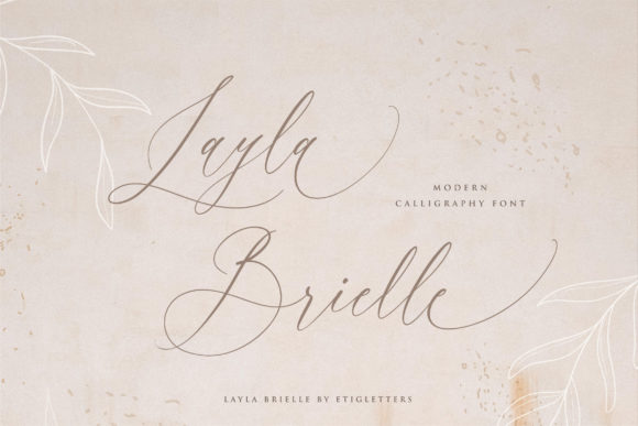 Layla Brielle: A Handwritten Font Review for Modern Branding