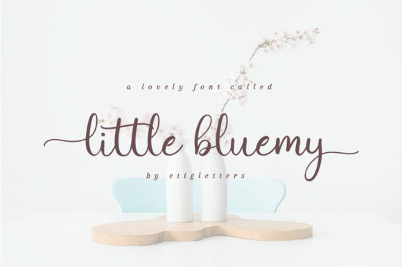 Little Bluemy: A Playful Script Font for Standout Campaigns