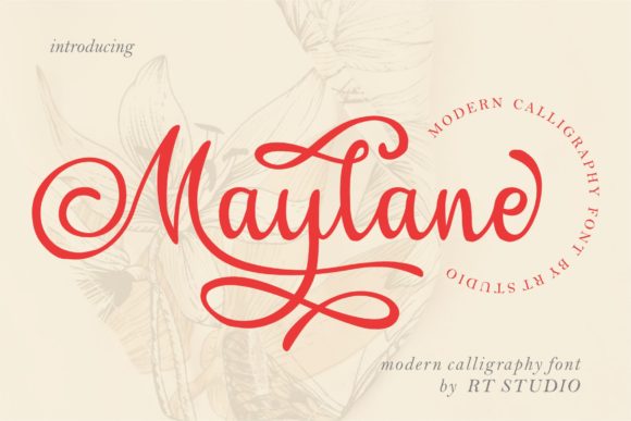 Maylane: The Handwritten Typeface for Elegant Web Design