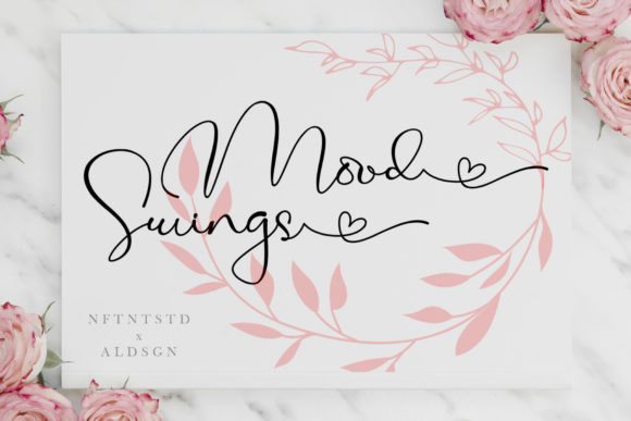 Mood Swings Typeface Review: Elevating Social Campaigns With Elegant Handwritten Typography