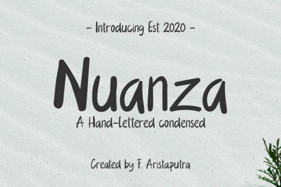 Nuanza Typeface Review: A Handwritten Font for Modern Brands