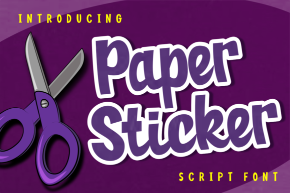 Paper Sticker: The Handcrafted Typeface for Bold Campaign Headlines