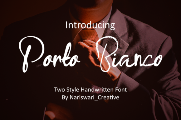Porto Bianco: The Elegant Script Font for Polished Branding