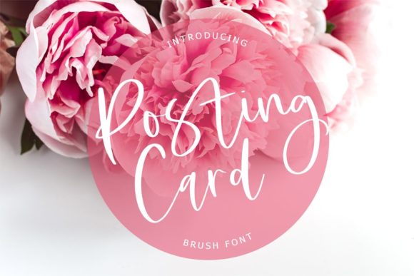 Posting Card: The Handwritten Typeface for Scroll-Stopping Social Graphics