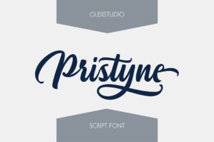 Prystyne: The Elegant Script Font for Handmade Branding