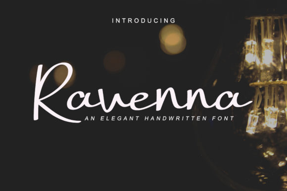 Ravenna Script Font: Elevate Your Small Business Brand Identity