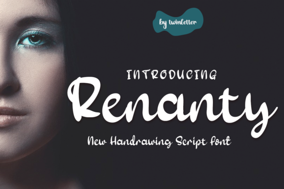 Renanty Typeface: Elevating Editorial Design with Handwritten Grace