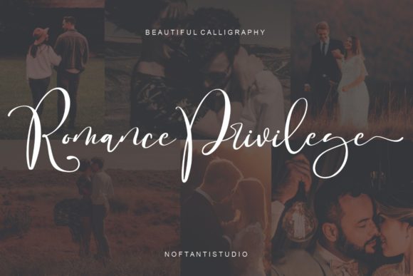 Romance Privilege: The Script Font for Scroll-Stopping Brand Content