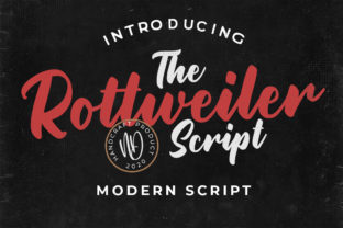 Rottweiler: The Retro Handwritten Typeface for Bold Branding