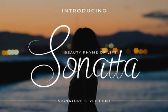 Sonatta Typeface: Elevate Your Brand Identity with Elegant Script