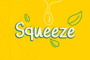 Squeeze: A Whimsical Handwritten Font for Modern Web Design