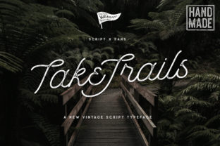 Take Trails Typeface Review: Elevating Social Campaigns with Vintage Charm