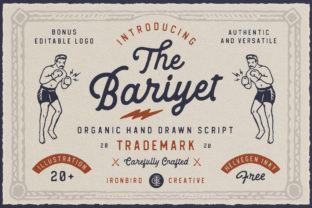 The Bariyet: A Playfully Nostalgic Typeface for Campaign Design