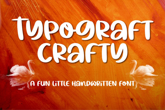 Typograft Crafty: A Handwritten Typeface for Authentic Brand Identity