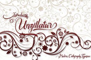 Unzillatur: A Fresh Script Font for Modern Brand Identity